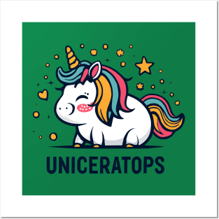 Uniceratops - The Greatest Dinosaur Still Around Posters and Art